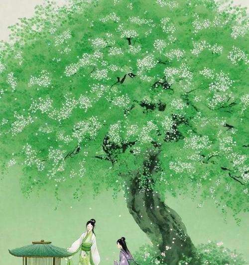 路过春天的微笑