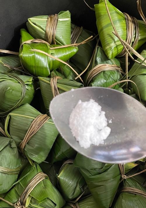 亲手包的粽子
