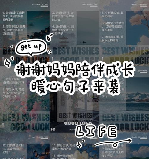 感谢母亲的陪伴（母爱无私，陪伴天长）