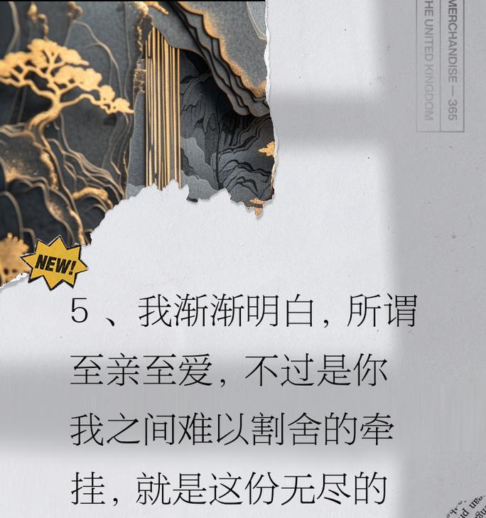 亲情之爱——留给我的美好（一个浸润着亲情的成长故事）